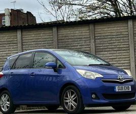 TOYOTA VERSO-S 2011 TOYOTA VERSO 1.33 DUAL VVT-I T SPIRIT 5DR MPV PETROL MANUAL