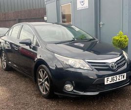 2013 TOYOTA AVENSIS 2.0 D-4D ICON 4DR SALOON DIESEL MANUAL