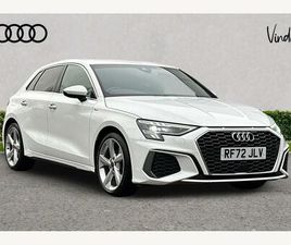 AUDI A3 SPORTBACK 35 TFSI 1.5 TFSI 35 S LINE SPORTBACK S TRONIC EURO 6 (START/STOP) 5DR