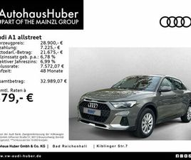 AUDI A1 ALLSTREET 30 TFSI S TRONIC MMI PLUS LED SHZ