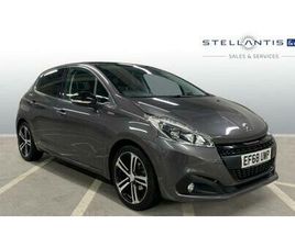 2019 PEUGEOT 208 1.2 PURETECH GPF GT LINE HATCHBACK 5DR PETROL EAT EURO 6 (START/STOP) (110 PS) HATCHBAC...