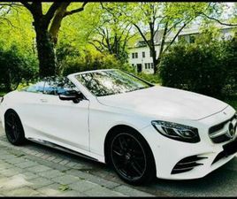 MERCEDES CLASSE S CABRIOLET MERCEDES-BENZ S 560 CABRIO - GARANTIE-DESIGNO-NEUZUSTAND
