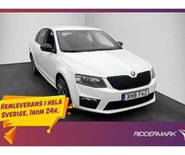SKODA OCTAVIA COMBI RS SKODA OCTAVIA RS 2.0 TDI 184HK VÄRM GPS KAMERA DRAG SKINN