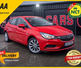 162 ASTRA 1.6CDTI/HIGH SPEC/NEW NCT/1YR WARRANTY