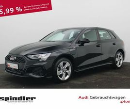 AUDI A3 SPORTBACK S-LINE 40TFSIE / PARKASSI, CONNECT