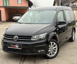 VOLKSWAGEN CADDY MAXI COMFORTLINE 2.0 TDI+SLOVENSKI+USNJE+PDC+17C..