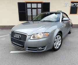 AUDI A4 CABRIOLET 2.0TDI-SLOVENSKI-EL.STREHA-USNJE-ALU-