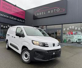 PEUGEOT PARTNER XL 950KG 1.5 BLUEHDI S&S - 100 III FOURGON FOURGON XL PHASE 2