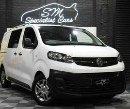 VAUXHALL VIVARO 2.0 TURBO D 3100 EDITION CREW VAN L1 H1 EURO 6 (START/STOP) 5DR