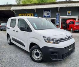 ② CITROËN BERLINGO 1.5 BLUEHDI M LIGHT CLUB *CAPT. AR*BLTH*27 — CAMIONNETTES & UTILITAIRES — 2EMEMAIN