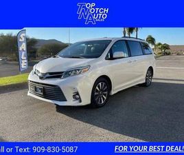 2020 TOYOTA SIENNA LIMITED VAN BLIZZARD PEARL