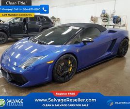 2009 LAMBORGHINI GALLARDO LP 560-4 SPYDER