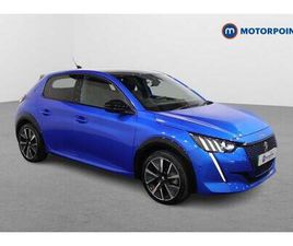 PEUGEOT 208 2022 PEUGEOT 208 100KW GT 50KWH 5DR AUTO HATCHBACK ELECTRIC AUTOMATIC