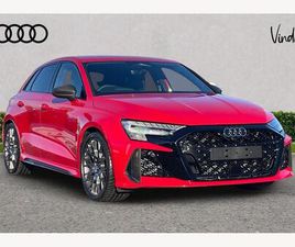 AUDI A3 SPORTBACK S3 2.5 TFSI CARBON BLACK SPORTBACK S TRONIC QUATTRO EURO 6 (START/STOP) 5DR