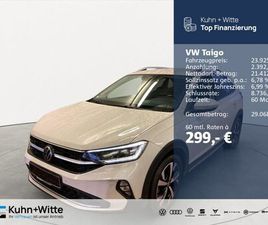 TAIGO 1.5 TSI STYLE *MATRIX*RFK*SHZ*NAVI.-VORBEREITUNG*