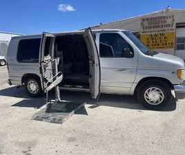 2001 FORD E150 VAN REGENCY PACKAGE WITH WHEEL CHAIR LIFT