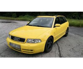 AUDI A4 S4 AUDI S4 B5 2.7 V6 QUATTRO IMOLAGELB FACELIFT RECARO NAVI+ VOLLAU