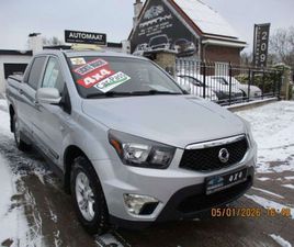 SSANGYONG ACTYON SSANGYONG ACTYON 2.0TDI SPORTS PICKUP 4X4 AUTOMAAT SAPHHIRE LV5PL