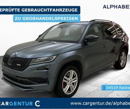 SKODA KODIAQ RS SKODA KODIAQ 2.0 BI-TDI RS 4X4 VIRTUAL 360° AHK PANO S