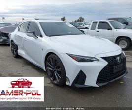 LEXUS IS LEXUS IS 2023, 3.5L, 350 F SPORT 3.5 BENZYNA 311KM