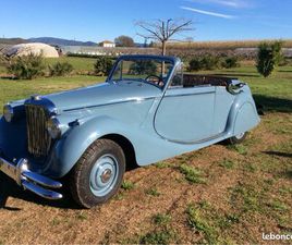 JAGUAR MKV OU MK5 OU MARK V CABRIOLET 1950 MOTEUR 3,5 CONDUITE À GAUCHE RESTAURATION DE HAUT NIVEAU A TERMINER VISIBLE À HYERES