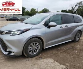 TOYOTA SIENNA XLE 2022 2.5L 2.5 HYBRYDA 245KM