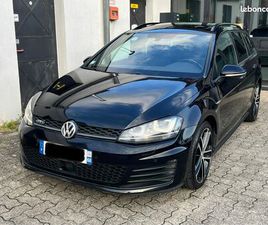 GOLF 7 GTD 2.0L 184CV SPORT DSG7 AUTOMATIQUE XÉNON GPS JANTES 18P D'ORIGNE TOIT OUVRANT