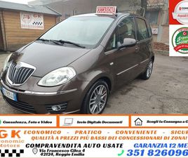 LANCIA MUSA MUSA MUSA 1.3 MULTIJET 16V 95CV, S&S, DPF POLTRONA FRAU, EURO 5, OK NEOPATENTATI, GARANZIA L.12 MESI