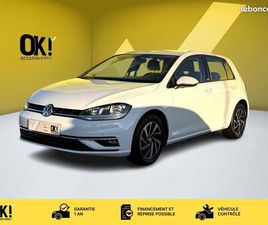 VOLKSWAGEN GOLF VII BERLINE 1.6 TDI 116 CONNECT DSG7 GPS CARPLAY CAMÉRA ACC CL