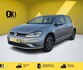 VOLKSWAGEN GOLF VII BERLINE 1.4 TSI 125 SOUND GPS CARPLAY CAMÉRA ACC CLIM AUT