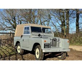 LAND ROVER SERIE II 1963 LAND ROVER SERIES 2A GRIS MANUEL, 4 VITESSES CONDUIT...