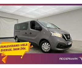 NISSAN NV300 KOMBI LÅNG 170HK VÄRMARE DRAG B-KAMERA 9-SITS