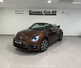VOLKSWAGEN COCCINELLE CABRIOLET 1.4 TSI 150 BMT DSG7 KAFER SOUND / CUIR / BOITE AUTO/ GPS