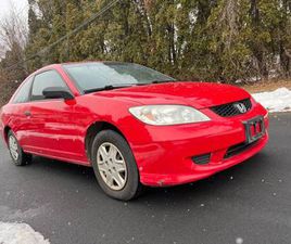 2004 HONDA CIVIC EM 5 SPEED RED COUPE