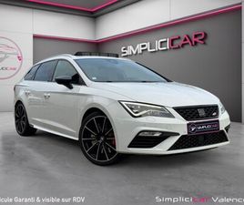SEAT LEON ST 2.0 TSI 300 DSG6 4DRIVE CUPRA ECHAPPEMENT SPORT CAMÉRA TOIT OUVRANT SIÈGES CHAUFFANTS ALCANTARA GARANTIE 12 MOIS