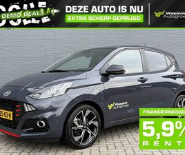 HYUNDAI I10 - NEW DEMO DEAL | 1.0 T-GDI 90PK N LINE I 5 ZITS I NAVIGATIE I STOEL & STUURVERWARMING | CLI