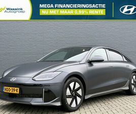HYUNDAI IONIQ 6 - 77, 4 KWH 229PK RWD CONNECT| DEMO | NAVIGATIE | STOEL & STUURVERWARMING | LED VERLICHTING