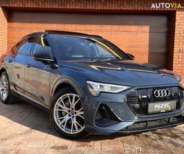 AUDI E-TRON SPORTBACK 50 SLINE 230KW QUATTRO, V ZÁRUKE, BANGOLUFSEN, HEAD-UP, P ZA 36 490 €