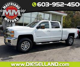 2019 CHEVROLET CHEVY SILVERADO 2500HD CREW CAB LOADED LTZ 6.6L L5P DURAMAX DIESE