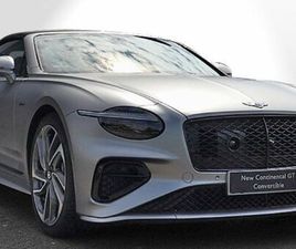 BENTLEY CONTINENTAL GTC SPEED V8 CARBONE/INTERIEUR MANDARIN