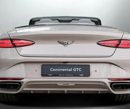 BENTLEY CONTINENTAL GTC SPEED V8 FIRST EDITION GRIS COLOMBE