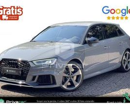 AUDI A3 SPORTBACK RS3 AUDI RS 3 SPB