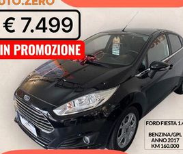 FORD FIESTA 1.4 5 PORTE BZ.- GPL BLACK & WHITE EDITION