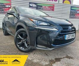 LEXUS NX NX 300H 2.5 300H SPORT E-CVT 4WD EURO 6 (START/STOP) 5DR