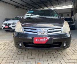 NISSAN LIVINA GRAND SL 1.8 AUT 7 LUGARES ABX TABELA!!