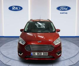 FORD TOURNEO COURIER 1.5 TDCI TİTANİUM PLUS , 94HP, COMBI CAMLI