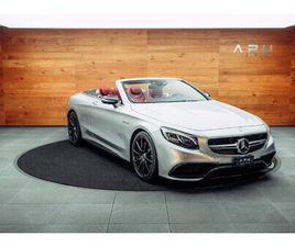2016 MERCEDES-BENZ S-CLASS - S 63 AMG CABRIOLET 4MATIC SPEEDSHIFT MCT