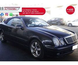 MERCEDES CLK CABRIOLET CLK 200 MERCEDES-BENZ CLK MERCEDES-BENZ CLK 200 GPL KOMPRESSOR CAT CABRIO ELEGANCE EVO UNICOPROPRIETARIO ISCRITTA ASI
