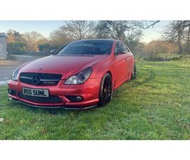 2005 MERCEDES CLS CLASS ROUGE AUTOMATIQUE, 5 VITESSES CON...