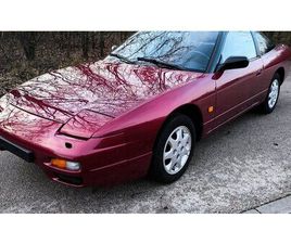 1993 NISSAN 200SX ROUGE MANUEL, 5 VITESSES CONDUITE À GAU...
